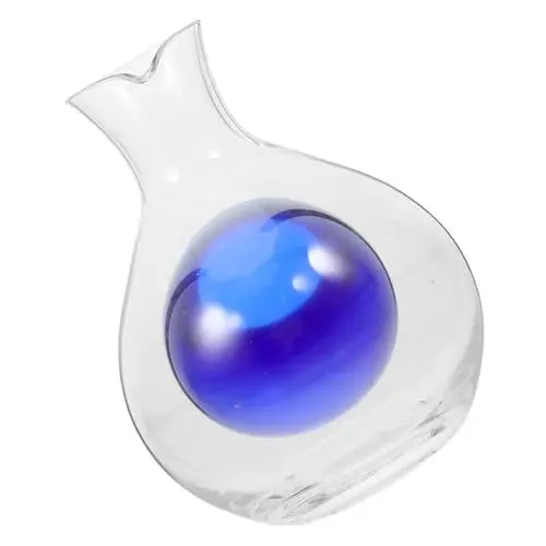 Produktbild: SHOWERORO Japanische Ästhetische Weinkaraffe Aus Glas Effizienter Schnapsspender Modernes Weinzubehör Sake-set Wärmerer Schnapshalter Flasche