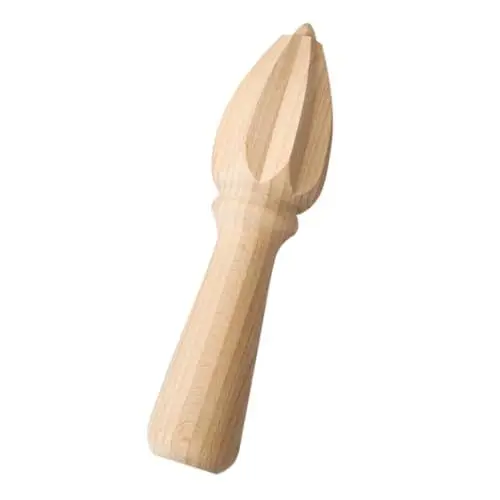 Produktbild: SHOWERORO Küchenwerkzeug Handpressen Zitronenpresse Aus Holz Manuelle Zitruspresse Für Frischen Saft Ergonomisches Design Für Zitrusfrüchte Wie Orangen Und Limetten Spülmaschinenfest