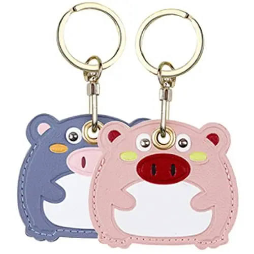 Produktbild: SHOWERORO Zugangskontrollkarte Schnalle Silikon Schlüsselbund Schlüsselhalter Für Schlüsselbund Armband Schlüsselbund Armband 2 Stück Schlüsselbund Anhänger Geschenk Cartoon Tasche Hängende