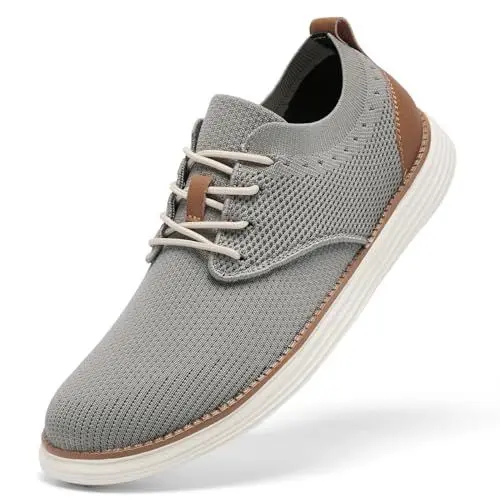 Produktbild: SHULOOK Atmungsaktive Sommerschuhe Herren Leichte Walkingschuhe Sommer Business Schuhe Casual Moderne Breeze Sneakers (Salbeigrün 44)