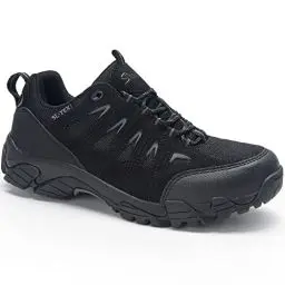 Produktbild: SHULOOK Wanderschuhe Herren Wasserdicht Leichte Outdoor Trekkingschuhe Knöchel Bergschuhe rutschfeste Schuhe Herren Sneaker Ultralight Sportschuhe für Camping, Wandern (Schwarz, Numeric_41)