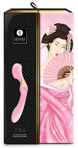 Produktbild: Shunga Erotic Art ZOA Intim-Massagegerät, Light Pink, 12,5 cm