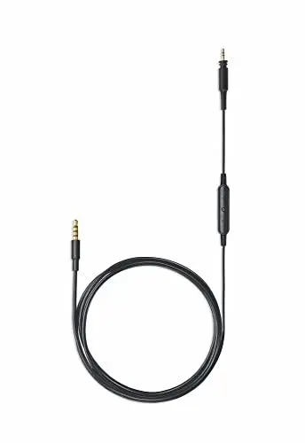 Produktbild: Shure RMCH1-UNI Communication Cable with Microphone and 3-button Control, Locking Bayonet Connector - Compatible with SRH440, SRH440A, SRH840, SRH840A, SRH750DJ and SRH940 Headphones
