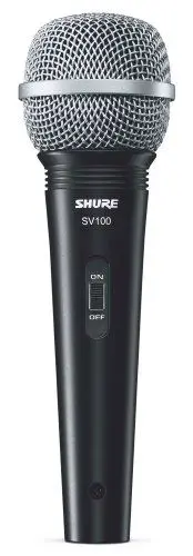Produktbild: Shure SV100-A Gesangs-Mikrofon Uebertragungsart (Details):Kabelgebunden