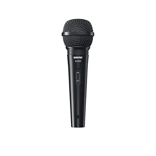 Produktbild: Shure SV200-W Gesangs-Mikrofon Uebertragungsart (Details):Kabelgebunden