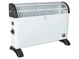 Produktbild: SHX Konvektorheizung mit Turbo-Heizlüfter 2000W SHX08TKV2000 – Heizkörper mit 2000 Watt, Sicherheitsthermostat, 3 Leistungsstufen, Überhitzungsschutz, geräuscharm, Weiß
