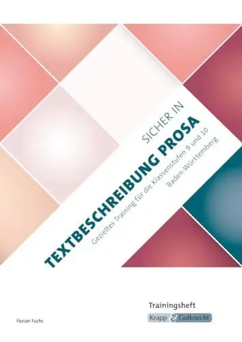 Produktbild: Sicher in Textbeschreibung Prosa – Baden-Württemberg – Trainingsheft: Prüfungsvorbereitung, Realschule, Klasse 9, Heft (Prüfungsvorbereitung: Baden-Württemberg)