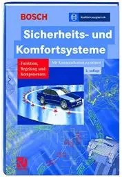 Produktbild: Sicherheits- und Komfortsysteme: Funktion, Regelung und Komponenten (Bosch Fachinformation Automobil)