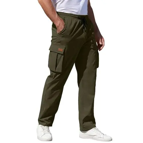 Produktbild: Generisch Sicherheitshose Herren Outdoor Regular Sporthose Harajuku Style Vielseitiger Cargo Hosen Casual Arbeitshose Mode Basic Track Pants Locker Übergroß Cargohose Oversize Fitnesshose