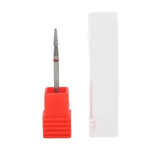 Produktbild: Sicherheits-Nagelbohrer, Wolfram-Nagelhautentferner-Bohrer, 3/ Zoll Nagelreiniger, mit Aufbewahrungsbox, für Nagelvorbereitung, Maniküre, Nagelkunst, Polieren, Formen von Silber