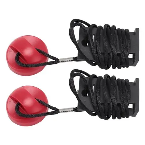 Produktbild: Sicherheitsschlüssel für laufband 2PCS, Universal Treadmill Magnetic Lock Safety Switch, Fitness Laufband Notstandsschlüssel Sicherheitsschlüssel Klemmsperrung, Laufbandzubehör (S)