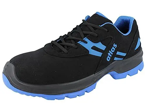 Produktbild: Atlas Unisex 20900s344 Atlas Halbschuh Flash 5405 ESD S3 W 10 Gr 44, Blau Schwarz, 44 EU