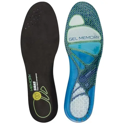 Produktbild: Sidas Cushioning Gel Memory Shoe Insoles Large, L/42-43