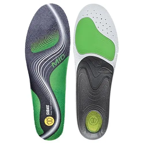 Produktbild: Sidas Unisex 3feet Activ' Mid-inlegzolen Sohlen, Green Black, Large EU