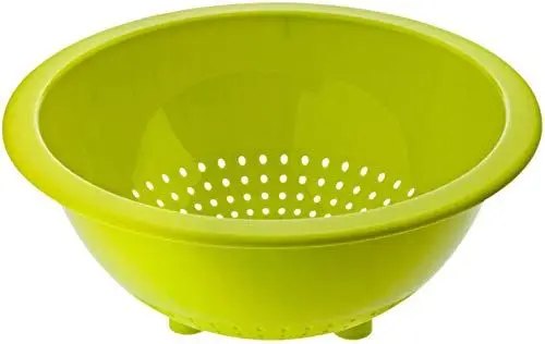 Produktbild: Rotho Rondo Küchensieb, Kunststoff (PP) BPA-frei, grün, (32.5 x 26.5 x 13.0 cm)