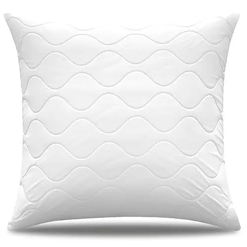 Produktbild: Siebenschläfer Kopfkissen 80x80 – Nachfüllbares Kissen mit Mikrofaser-Füllung (80 x 80 cm)