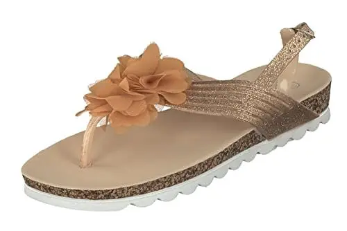 Produktbild: Siebi's LAOS WELLNESS Badeschuhe geschlossen Badesandalette für Damen mit Absatz: Größe: 38 | Farbe: Gold