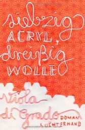 Produktbild: Siebzig Acryl, dreißig Wolle: Roman