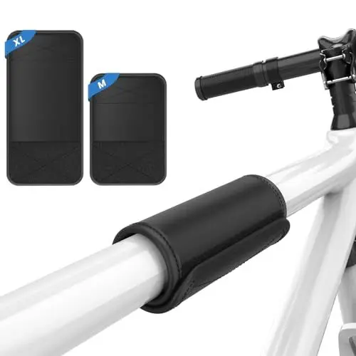 Produktbild: Siegvoll Fahrrad Rahmenschutz mit 2 verschiedenen Größen Transportschutz für Thule Fahrradträger Schutz für Carbonrahmen Fahrrad Zubehör Befestigung Schutz vor Kratzern