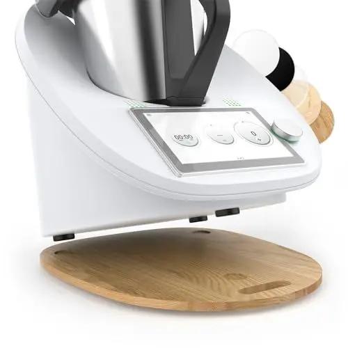 Produktbild: Siegvoll Gleitbrett für TM6 TM5 aus edlem Eichenholz, Gleiter müheloses Verschieben Rollbrett, Zubehör für TM6 TM5