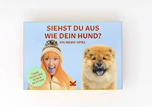 Produktbild: Siehst du aus wie dein Hund. Ein Memo-Spiel, 144 x 100 mm