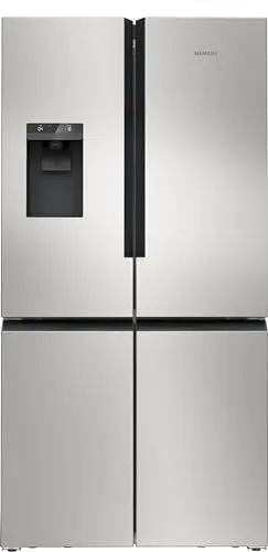 Produktbild: SIEMENS KF96DPPEA iQ700 Kühl-Gefrier-Kombination, 183 x 90,5 cm, 574 L Kühlen & 199 L Gefrieren, noFrost, hyperFresh 0 Grad, LED-Licht, Beleuchtete Glasrückwand mit multiAirflow