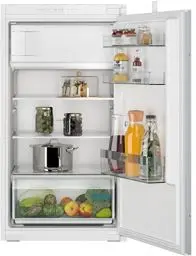 Produktbild: SIEMENS KI32LVFE0 Einbau-Kühlschrank iQ300, integrierbarer Kühlautomat mit Gefrierfach 102x56 cm, 132L Kühlen, 15L Gefrieren, freshBox, LED-Beleuchtung, superCooling, bottleRack.
