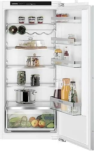 Produktbild: SIEMENS KI41RVFE0 iQ300 Einbau-Kühlschrank, 122,5 x 56 cm Nische, Flachscharnier, 204 L, LED-Beleuchtung gleichmäßige Ausleuchtung, freshBox für knackiges Obst und Gemüse