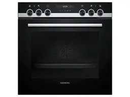 Produktbild: Siemens HE517ABS0 Backofen (Elektro/Einbau) / 59.4 cm / Klapptür / Vollglas-Innentür / Edelstahl