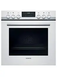 Produktbild: Siemens HE517ABW0 Backofen (Elektro/Einbau) / 59.4 cm / Klapptür / Vollglas-Innentür / Weiß