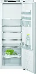 Produktbild: SIEMENS KI72LADE0 iQ500 Einbau-Kühlschrank mit Gefrierfach/E / 174 kWh/Jahr / 248 l/hyperFresh Plus/LED Beleuchtung/superCooling/Flachscharnier