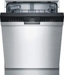 Produktbild: Siemens SN43HS41TE iQ300 Unterbau Geschirrspüler/E / 92 kWh / 12 MGD/Smart Home kompatibel via Home Connect/hygiene Plus Programm/vario Korb System, Silber