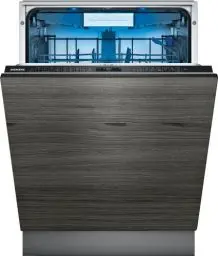 Produktbild: Siemens SX87YX03CE iQ700 Smarter XXL-Geschirrspüler Vollintegriert, 60 cm breit, Besteckschublade, glassZone schonende Reinigung Ihrer Gläser, varioSpeed Plus on demand der Spül-Turbo, emotionLight