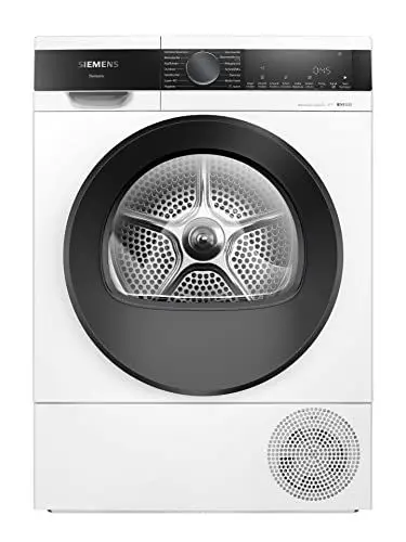 Produktbild: Siemens WQ35G2D00 iQ500 Wärmepumpentrockner 8 kg, 176 kWh pro Jahr, Zeit sparen mit speedPack, autoDry, Outdoor-Programm, Selbstreinigender Kondensator, Halbe Beladung Option, Trommelbeleuchtung