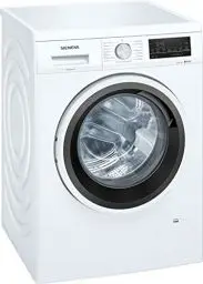 Produktbild: Siemens WU14UT40 iQ500 unterbaufähige Waschmaschine / 8kg / C / 1400 U/min/varioSpeed Funktion/Nachlegefunktion/aquaStop/Weiß/Schwarz