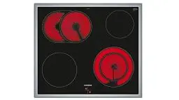 Produktbild: Siemens iQ300 Elektrokochfeld EA645GN17, herdgebunden, 60 cm, aufliegender Rahmen, 4 highSpeed Kochzonen, Bräterzone und Zweikreiszone