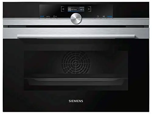 Produktbild: Siemens iQ700 CB634GBS3 Medium Elektrischer Ofen, 47 l, 47 l, 30-300 °C, 300 °C, Schwarz, Edelstahl