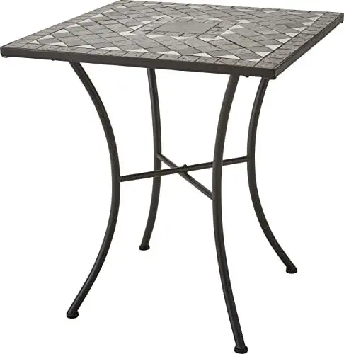 Produktbild: Siena Garden Tisch eckig Como Mosaik-Optik 64x64cm