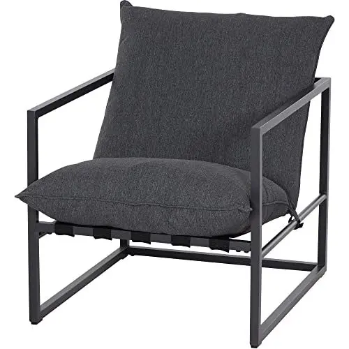 Produktbild: Siena Garden Monza Lounge Sessel Alu, Kissen Jeans Grey