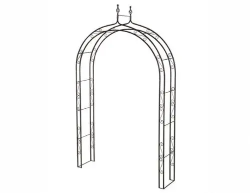 Produktbild: Siena Garden Rosenbogen Oxford, Torbogen, Rankhilfe, verziert, 250cm, 732698