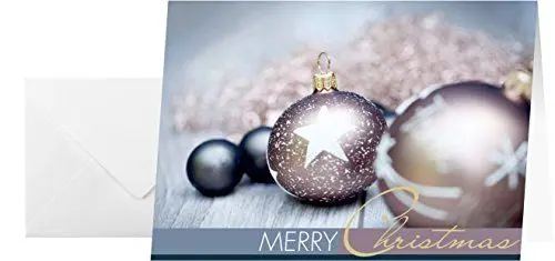 Produktbild: SIGEL DS024 Weihnachtskarten Set mit Umschlag, A6, 25 Stück 