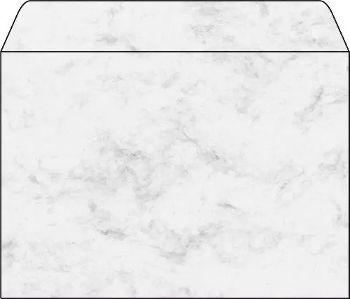 Produktbild: SIGEL DU202 Briefumschläge Marmor grau, C5, 25 Stück, gummiert