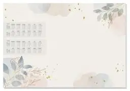 Produktbild: SIGEL HO304 Papier-Schreibtischunterlage, ca. DIN A2, mit aktuellem 2-Jahres-Kalender, 30 Blatt, Design 