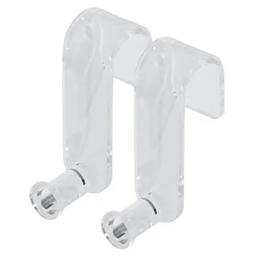 Produktbild: SIGEL MU162 Flipchart-Haken, Halter für Flipchartblocks auf Whiteboards, transparent, Acryl, 2 Stück