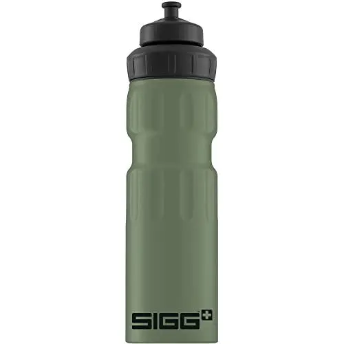 Produktbild: SIGG - Alu Fahrrad Trinkflasche - WMB Sports Blue Touch - Mit 3-Stufen-Sportverschluss - Klimaneutral Zertifiziert - Auslaufsicher - Federleicht - BPA-frei - Sport & Fahrrad Zubehör - Grün - 0,75L