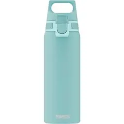 Produktbild: SIGG - Edelstahl Trinkflasche - Shield ONE Glacier - Für Kohlensäurehaltige Getränke Geeignet - Auslaufsicher - Federleicht - BPA-frei - Outdoor & Fitness - Hellblau - 0,75L