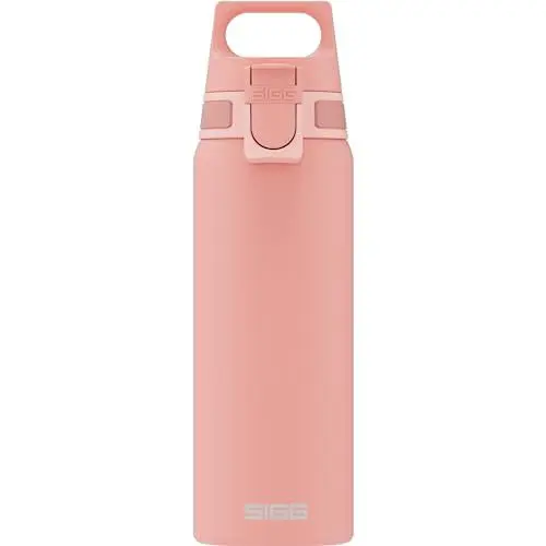 Produktbild: SIGG - Edelstahl Trinkflasche - Shield ONE Shy Pink - Für Kohlensäurehaltige Getränke Geeignet - Auslaufsicher - Federleicht - BPA-frei - Outdoor & Fitness - helles Pink - 0,75L