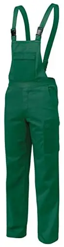 Produktbild: siggi - Latzhose 'New extra ' aus 100% Baumwolle, Vier Taschen, Gewicht pro qm, Gr. 270 - Größe: 50 - Varianten: grün