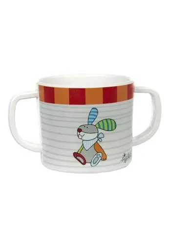 Produktbild: sigikid 25395 Kindertasse Hase RingelDingel rPET empfohlen für Kinder am 2 Jahren nachhaltig, robust und langlebig