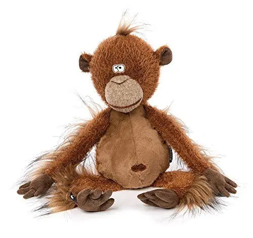 Produktbild: SIGIKID 38741 Mon Key Beasts Town Kinder und Erwachsene Kuscheltier empfohlen ab 3 Jahren braun, 14 x 14 cm, h 40 cm